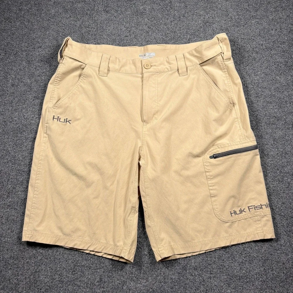 Huk Next Level Fishing Shorts Mens 36